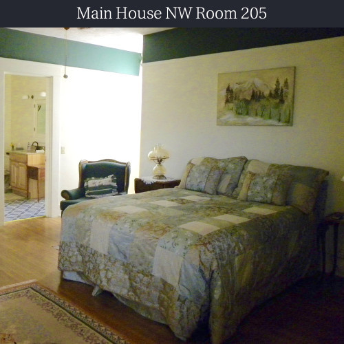 Main House - NW Room 205 W/ Caption - Mount Shasta Ranch